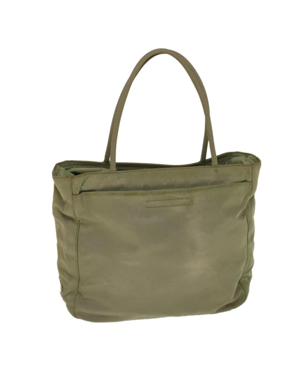 Green Nylon Prada Handbag