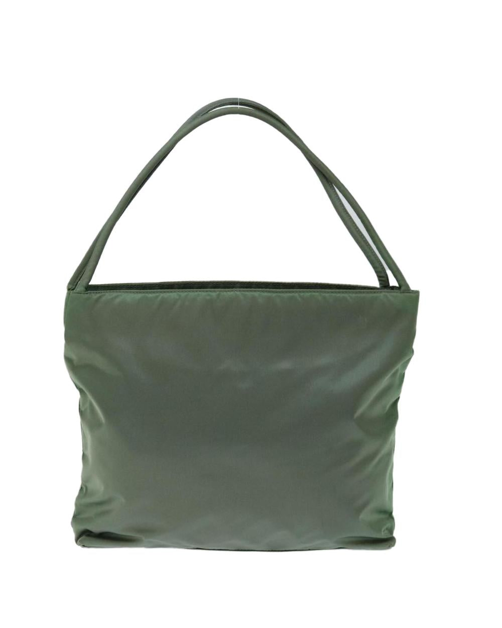 Green Nylon Prada Handbag