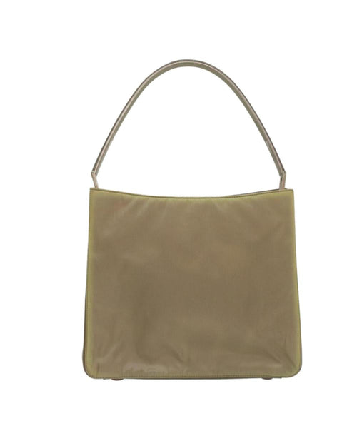 Green Nylon Prada Handbag