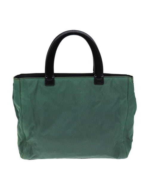 Green Nylon Prada Handbag