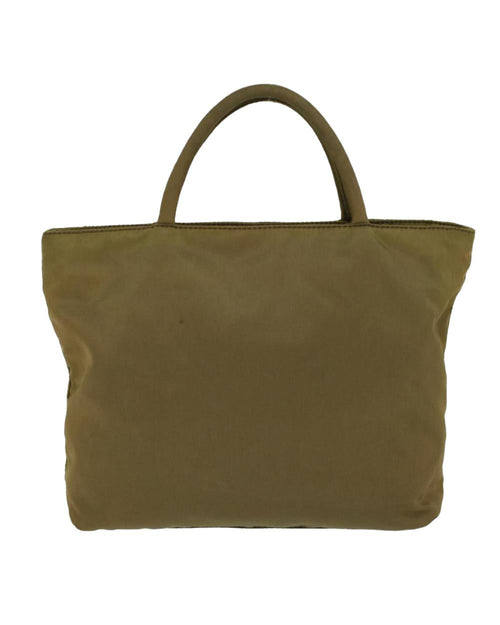 Green Nylon Prada Handbag