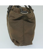 Green Nylon Prada Handbag