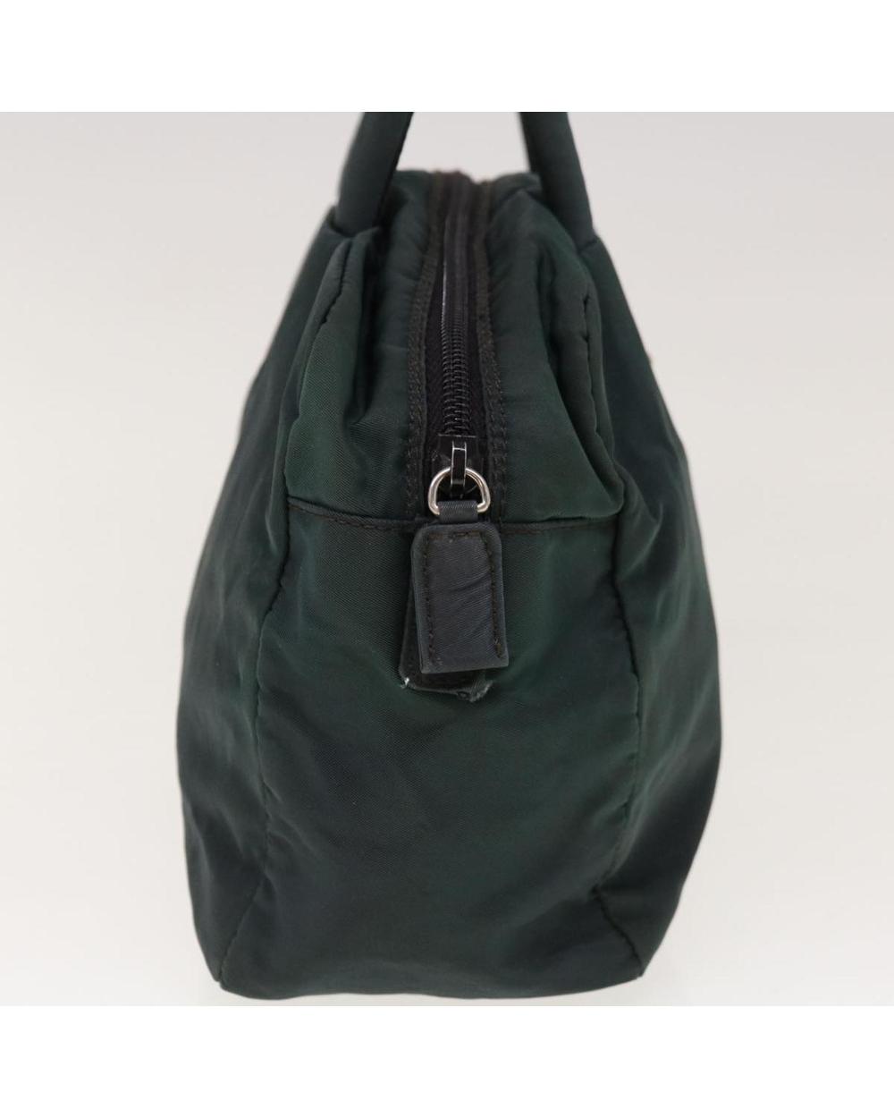 Green Nylon Prada Handbag