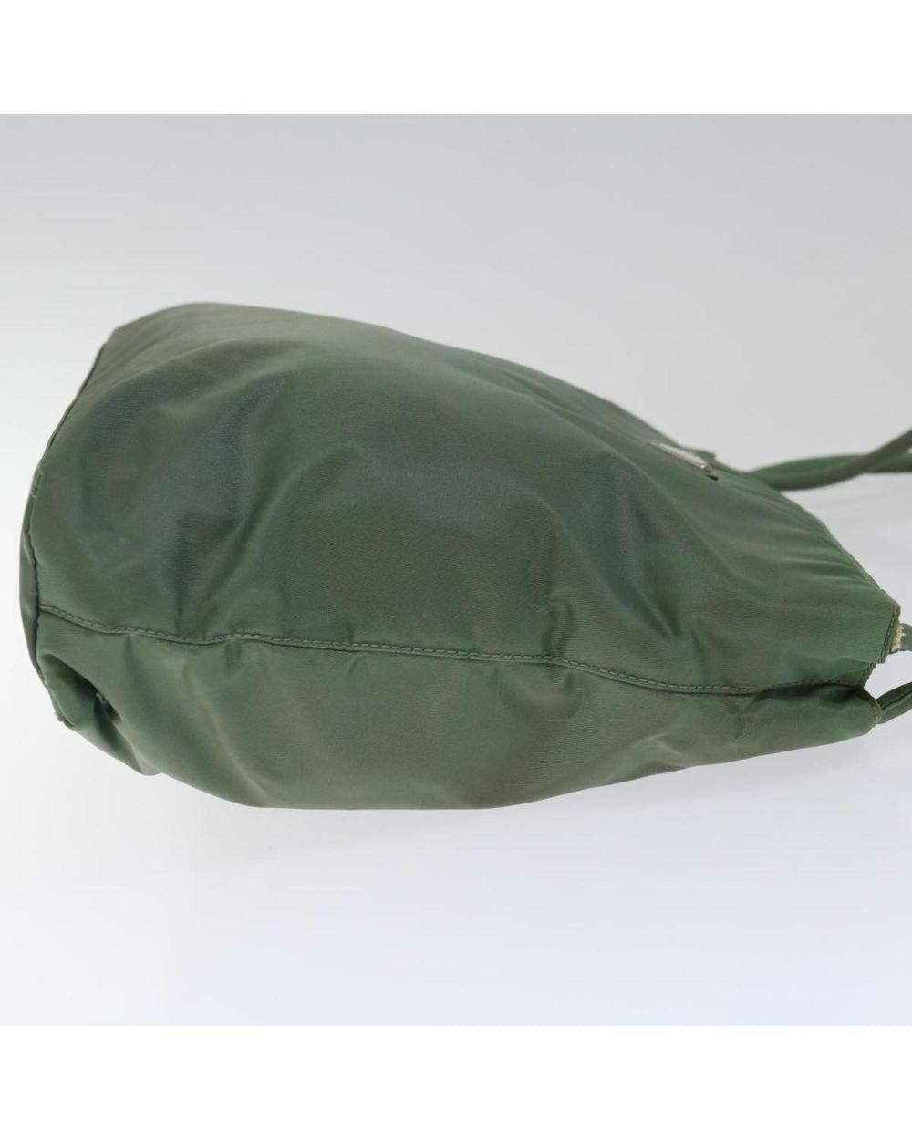 Green Nylon Prada Handbag