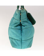 Green Nylon Prada Handbag