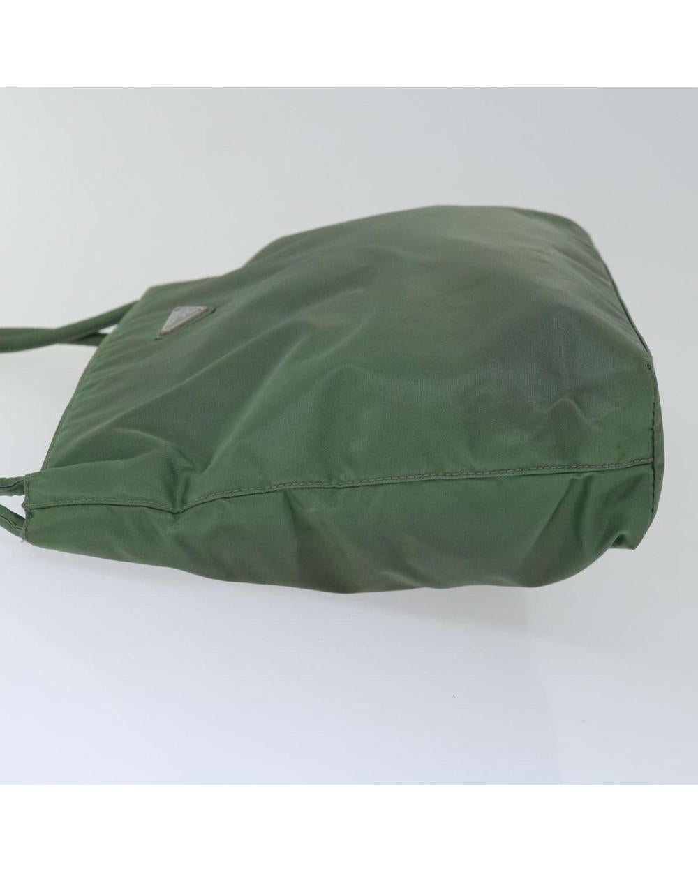 Green Nylon Prada Handbag
