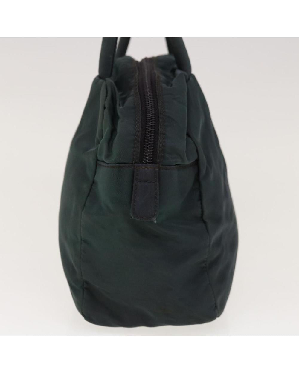 Green Nylon Prada Handbag