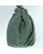 Green Nylon Prada Handbag