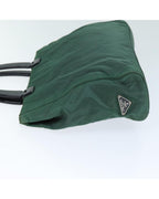Green Nylon Prada Handbag