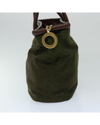 Green Nylon Prada Handbag