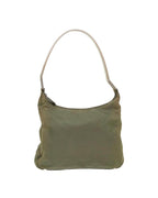 Green Nylon Prada Shoulder Bag