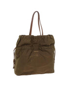 Green Nylon Prada Shoulder Bag