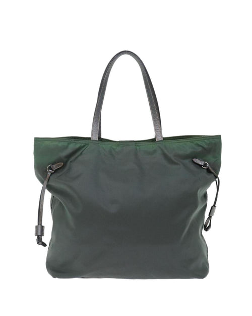 Green Nylon Prada Shoulder Bag