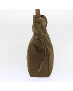 Green Nylon Prada Shoulder Bag