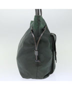 Green Nylon Prada Shoulder Bag