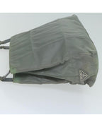 Green Nylon Prada Tote