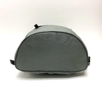 Grey Leather Prada Backpack