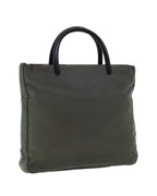 Grey Nylon Prada Handbag