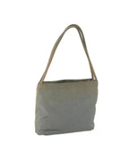 Grey Nylon Prada Handbag