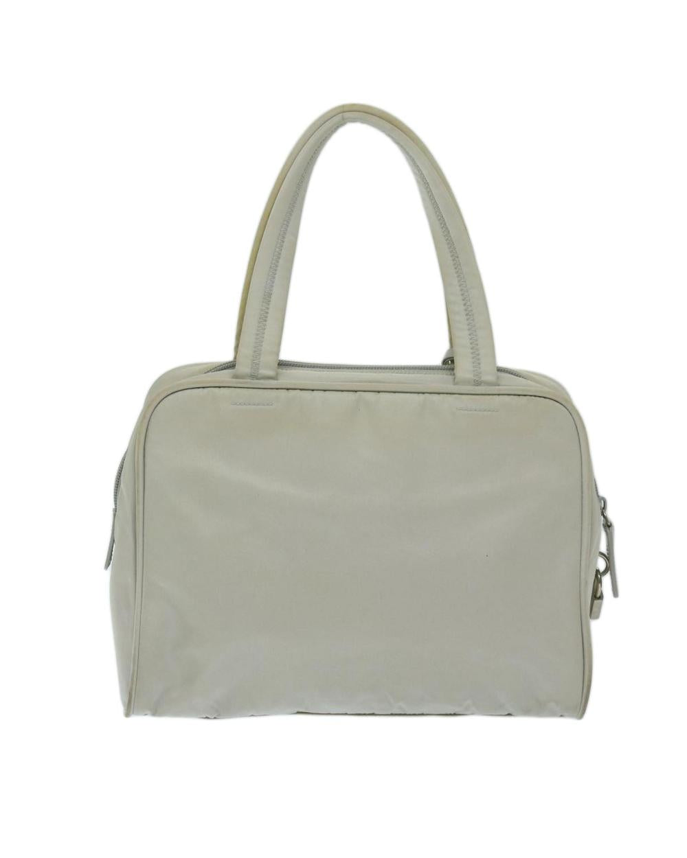 Grey Nylon Prada Handbag