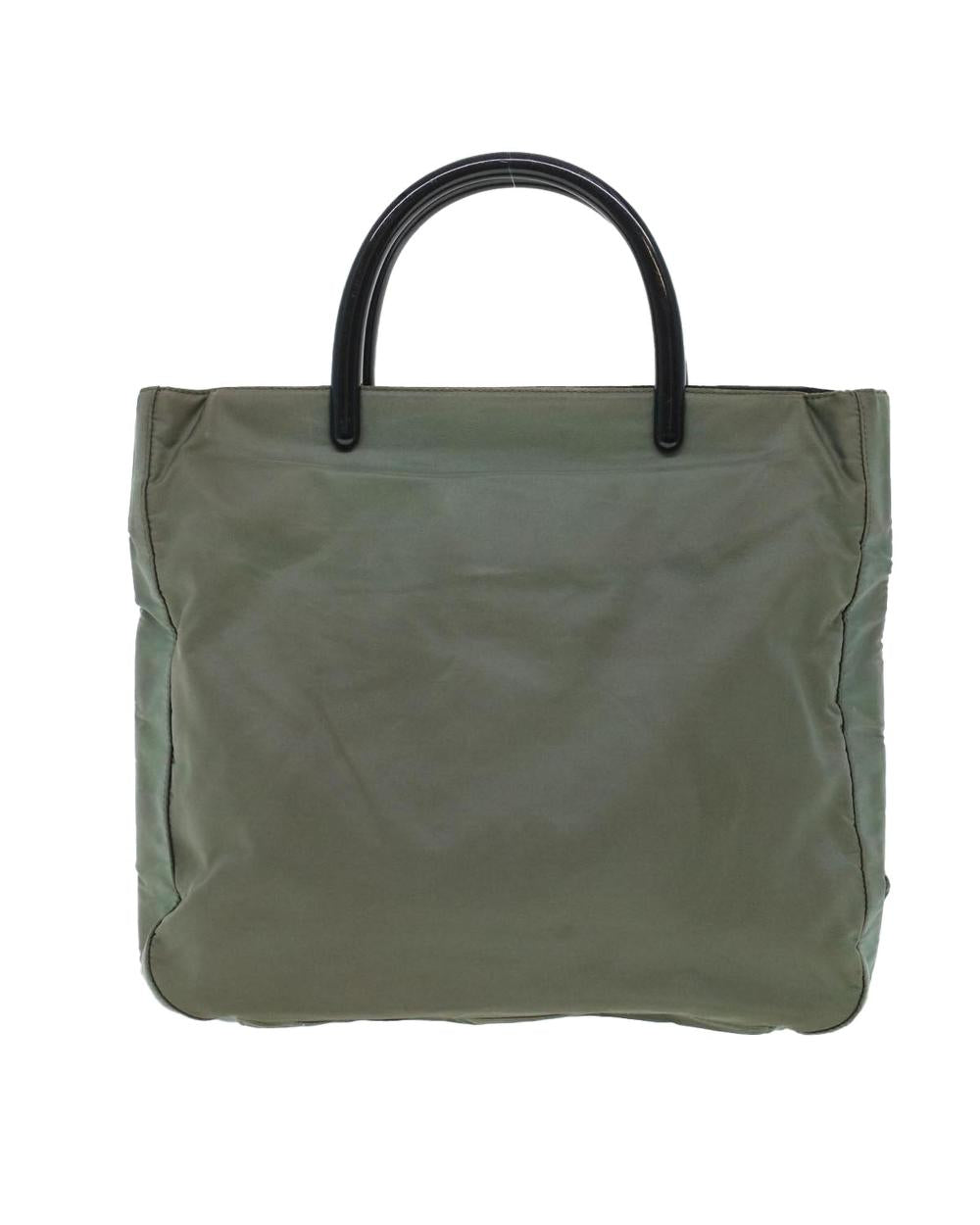 Grey Nylon Prada Handbag