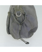 Grey Nylon Prada Shoulder Bag