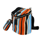 Orange Leather Prada Shoulder Bag