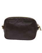 Orange Leather Prada Shoulder Bag