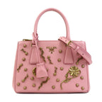 Pink Fabric Prada Handbag