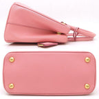 Pink Fabric Prada Handbag