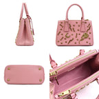 Pink Fabric Prada Handbag