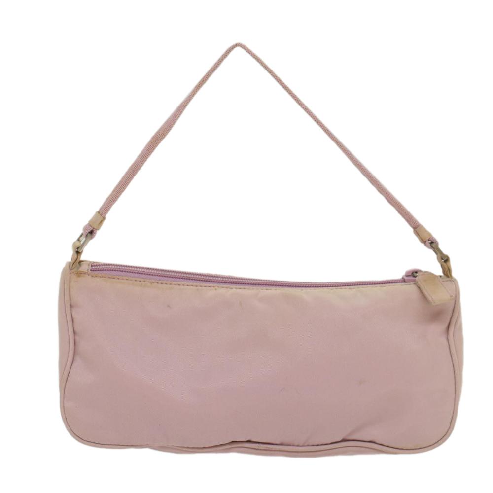 Pink Fabric Prada Handbag