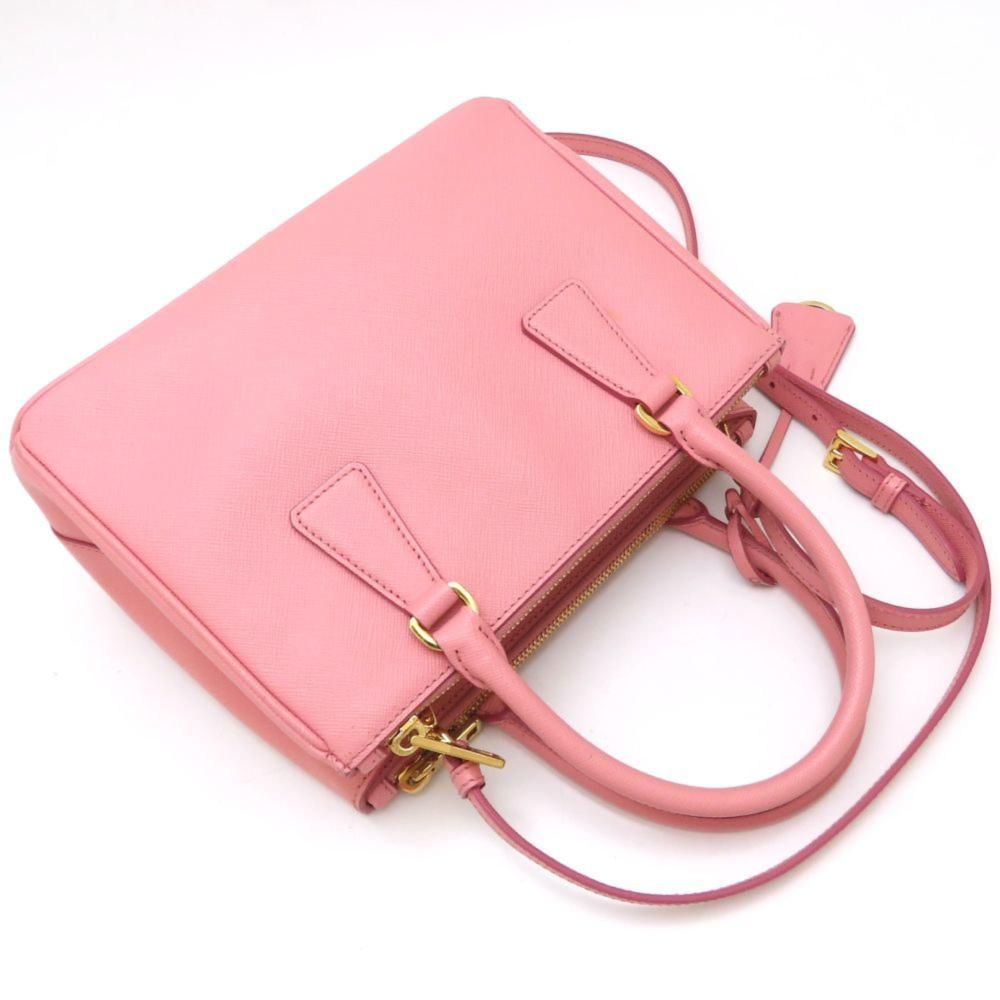 Pink Fabric Prada Handbag