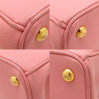 Pink Fabric Prada Handbag