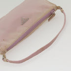 Pink Fabric Prada Handbag