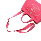Pink Fabric Prada Tote