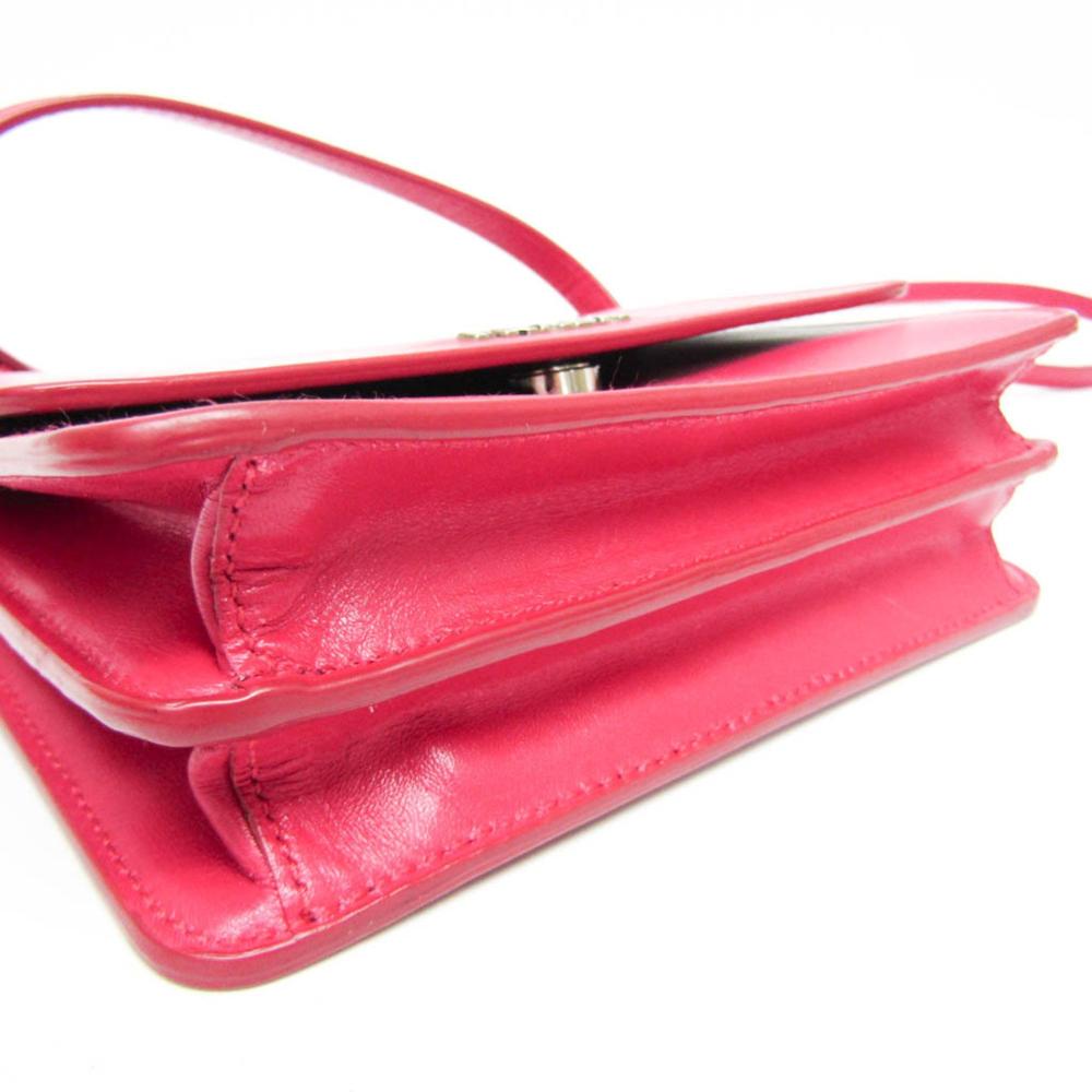 Pink Leather Prada Belt Bags