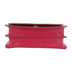 Pink Leather Prada Clutch