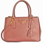 Pink Leather Prada Handbag