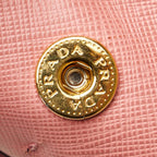 Pink Leather Prada Handbag