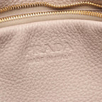 Pink Leather Prada Handbag