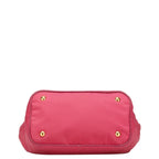 Pink Leather Prada Shoulder Bag