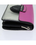 Pink Leather Prada Shoulder Bag