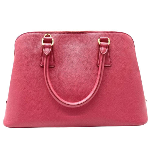 Pink Leather Prada Tote