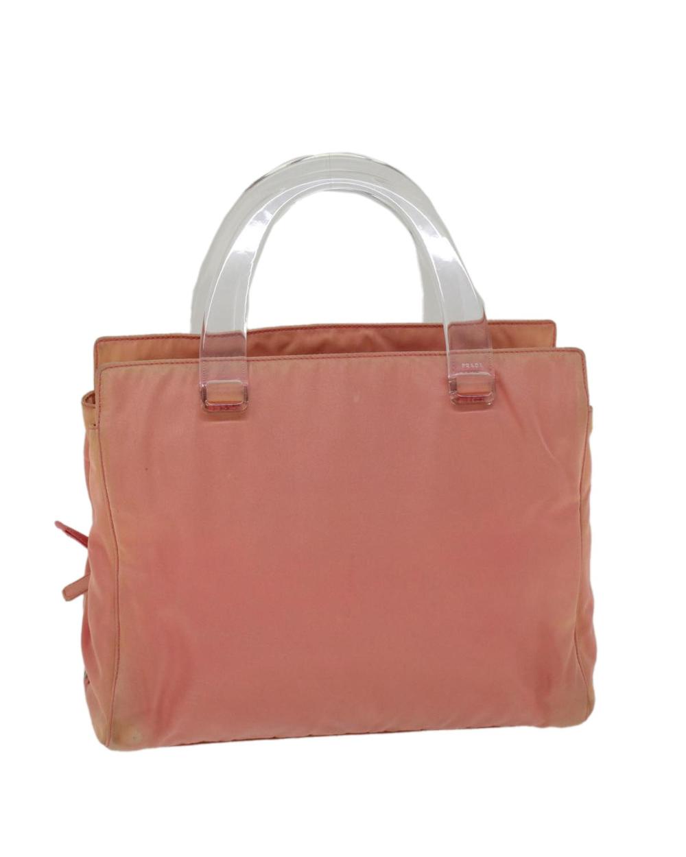 Pink Nylon Prada Handbag
