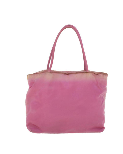 Pink Nylon Prada Handbag