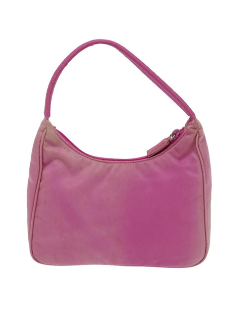 Pink Nylon Prada Handbag