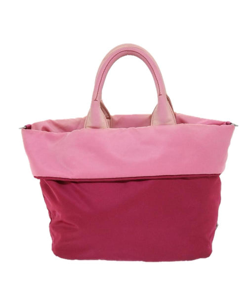 Pink Nylon Prada Handbag