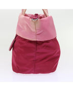 Pink Nylon Prada Handbag
