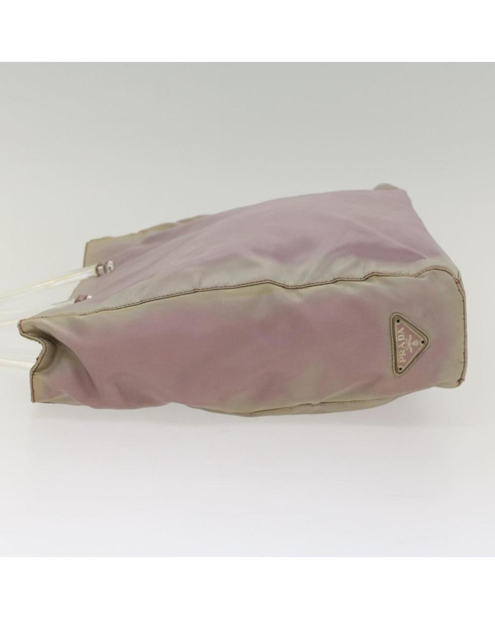 Pink Nylon Prada Handbag